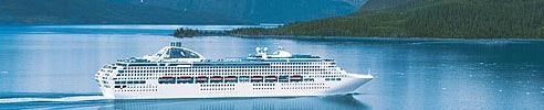Princess Cruise Ship in Alaska