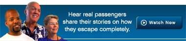 Hear real passengers share their stories on how they escape completely