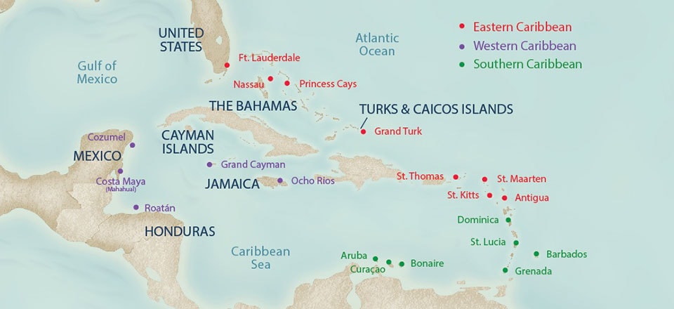 9-20 Day Caribbean Cruises - Princess Cruises