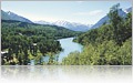 Aerial view of Kenai Peninsula