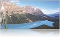 Aerial view of Banff National Park
