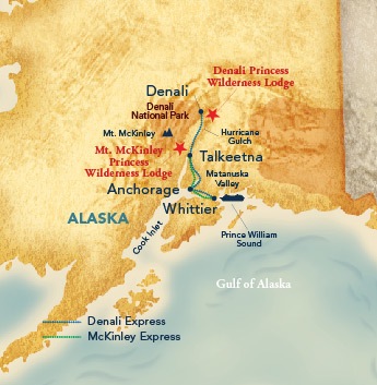 Direct-to-the-Wilderness Route Map