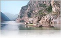 Boats in the Yangtze River