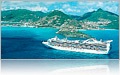 Cruise Ship Off the Coast of St. Maarten