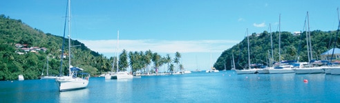 Stunning Caribbean Harbor