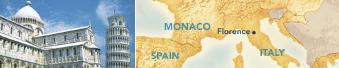 Florence/Pisa (Livorno), Italy : Ports of Europe