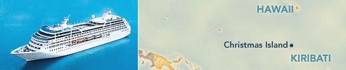 Christmas Island, Kiribati : Ports of Hawaii & Tahiti