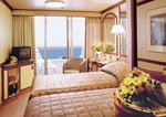 Sun Princess : Oceanview Double with Balcony