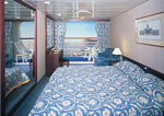 Tahitian Princess : Oceanview Double with Balcony