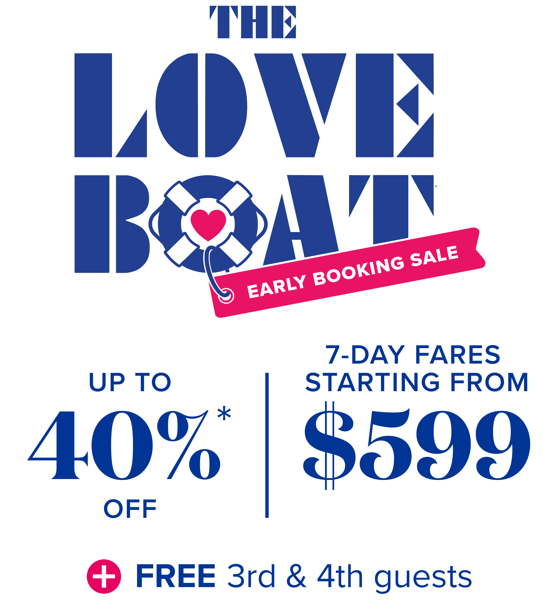 the love boat early booking sale lockup