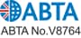 Association of British Travel Agents logo. ABTA Number V8764.