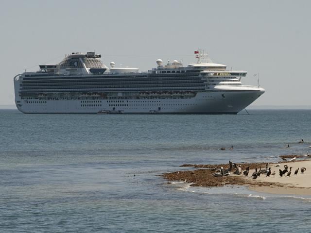 Ship in Santa Barabara, CA.