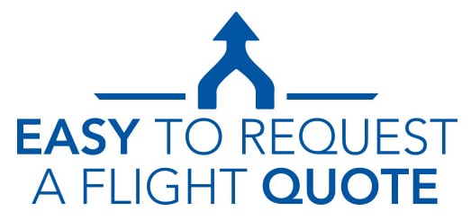 easy to request a flight quote
