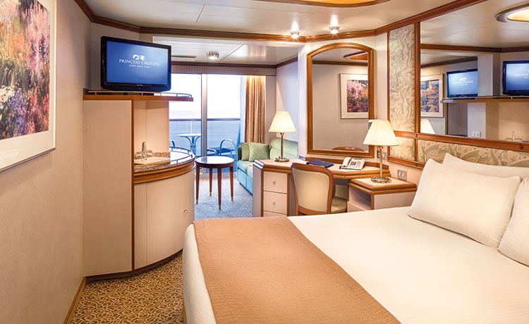 princess cruise ship mini suite