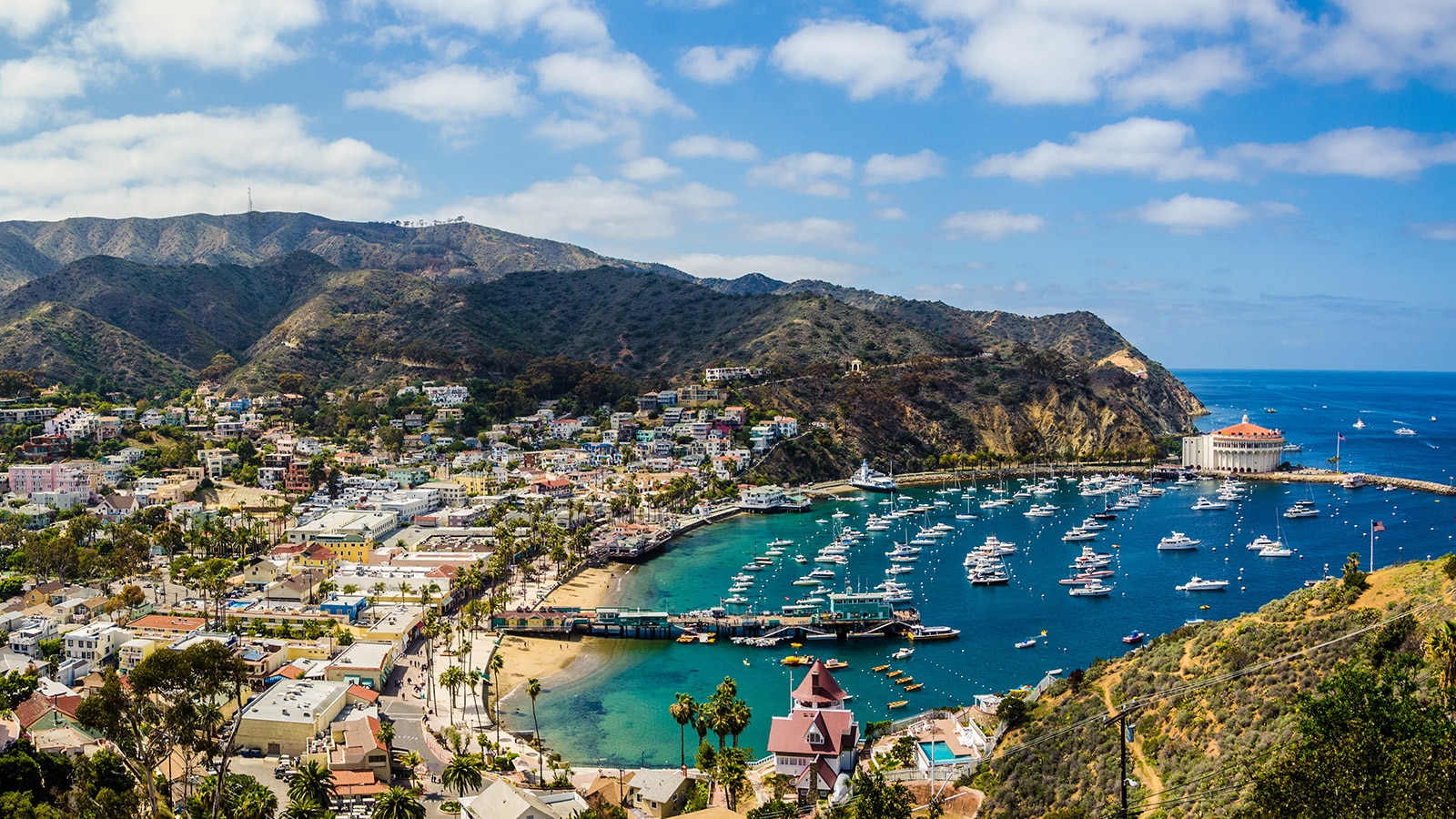 Puerto de cruceros de la Isla Catalina Princess Cruises