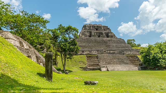 Mayan Ruins can be visited in the spring on a Bahamas cruise