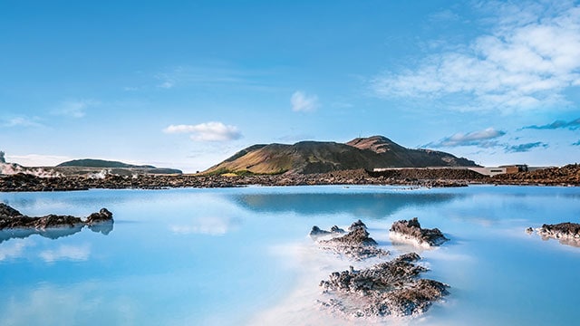 Iceland's popular Blue Lagoon
