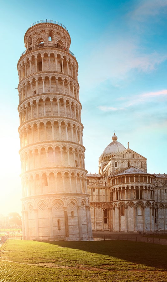 The leaning Tower of Pisa, Pisa, Italy
