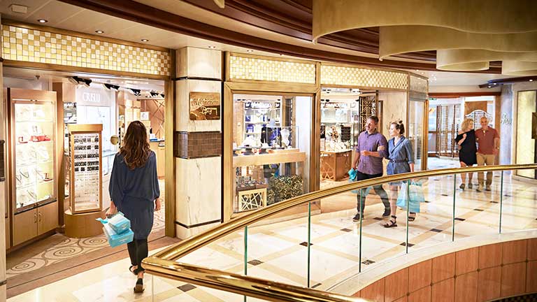 Splurge on your favorite brands on a short Getaway Cruise