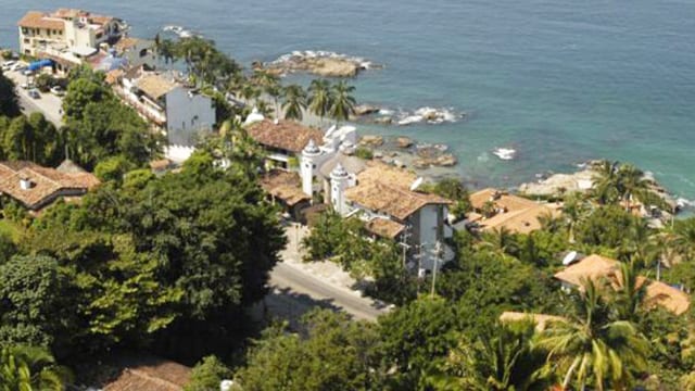 view of playa del amor beach