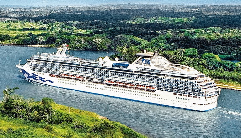 coral princess cruise ship location