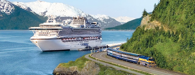 princess rail and cruise alaska