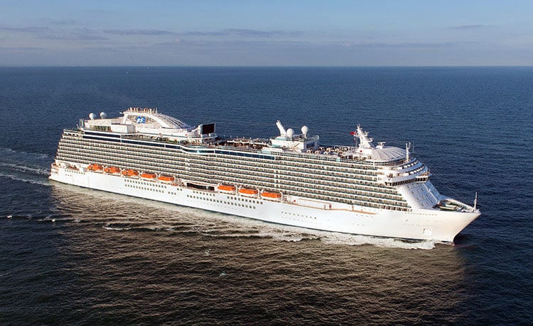 royal princess bermudan cruise ship