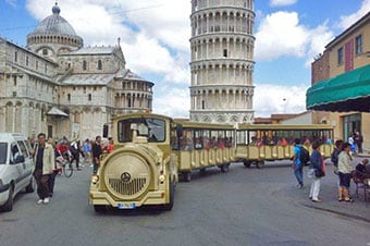 Leaning Tower of Pisa by Trolley Enlarged image 1