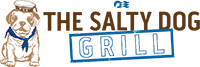 El logotipo Salty Dog Grill
