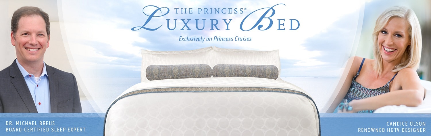 Î‘Ï€Î¿Ï„Î­Î»ÎµÏƒÎ¼Î± ÎµÎ¹ÎºÏŒÎ½Î±Ï‚ Î³Î¹Î± Princess Cruises Launches Luxury Bed