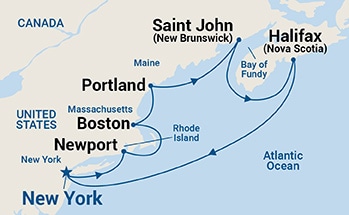 Canada & New England with Saint John