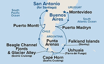 Cape Horn & Glaciers of Patagonia