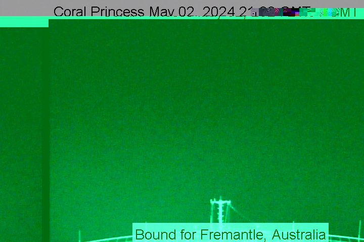 Coral Princess webcam