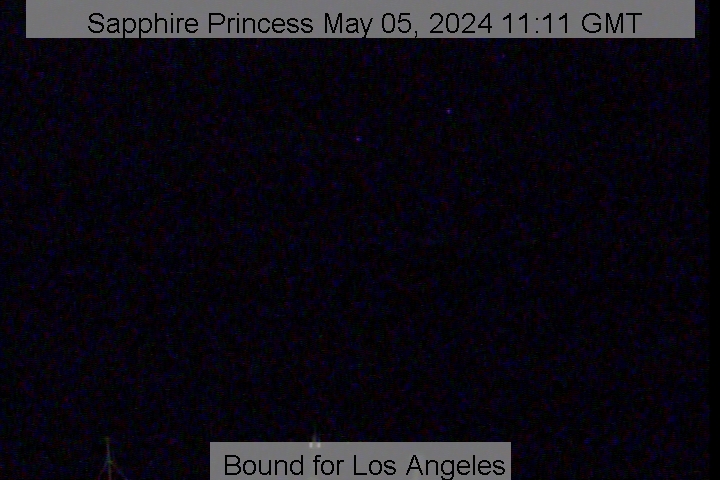 Sapphire Princess webcam